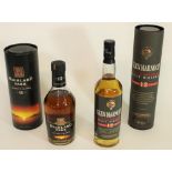 Glen Marnoch Single Speyside Malt Whisky aged 12 years (70cl, 40% vol.) and Highland Park Orkney