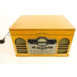 Coopers of Stortford 6 in 1 Vintage style music centre CD player/radio/vinyl etc