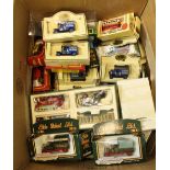 Collection of boxed die cast model vehicles, mainly Lledo Days Gone, approx. 60