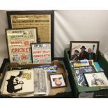 Collection of Buddy Holly ephemera incl; signed Crickets Souvenir Programme, Legends of Music