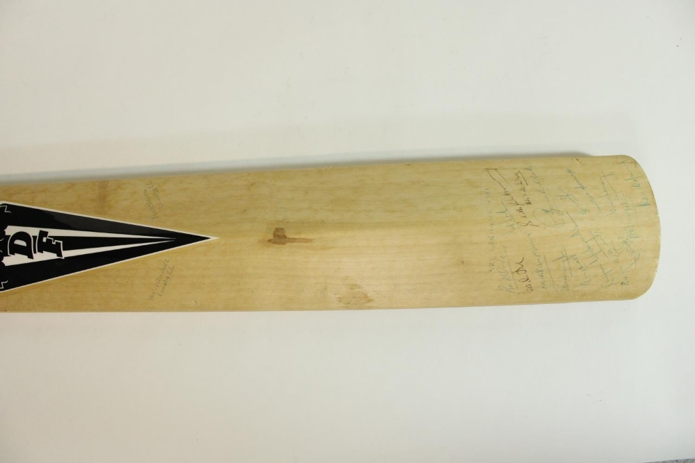 Collection of c1980s signed cricket bats, incl. Sri Lanka and Australia 1981, single bat with - Image 7 of 14