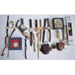 A collection of wrist and pocket watches from YESS, Sekonda, Jean Pierre, Belacci etc.