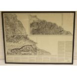 The Grange Goathland - Scarborough and Whitby folding map, sheet 14, 2nd imp, pub. 1985 by Redwood