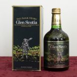 Glen Scotia Malt Scotch Whisky 14 years old, 40%vol 70cl, dumpy bottle in carton, 1btl