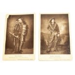 The Grange Goathland - Buffalo Bills Wild West Woodburytype Cabinet cards for Buck Taylor 'King of