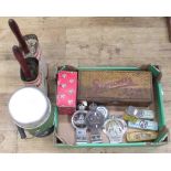 The Grange Goathland - Vintage car and bicycle memorabilia incl. John Bull bicycle repair kit,