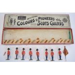 The Grange Goathland - W. Britain's vintage lead soldier set No 82, "Colours & Pioneers of The Scots