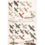 The Grange Goathland - Collection of 13 vintage Skybirds wood and metal built up model kits