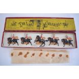 The Grange Goathland - W. Britain's Life Guards set No.1, 5 mounted hollow lead figures with