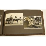 The Grange Goathland - Leather bound photograph album made by Marine Photo Service of Colchester (