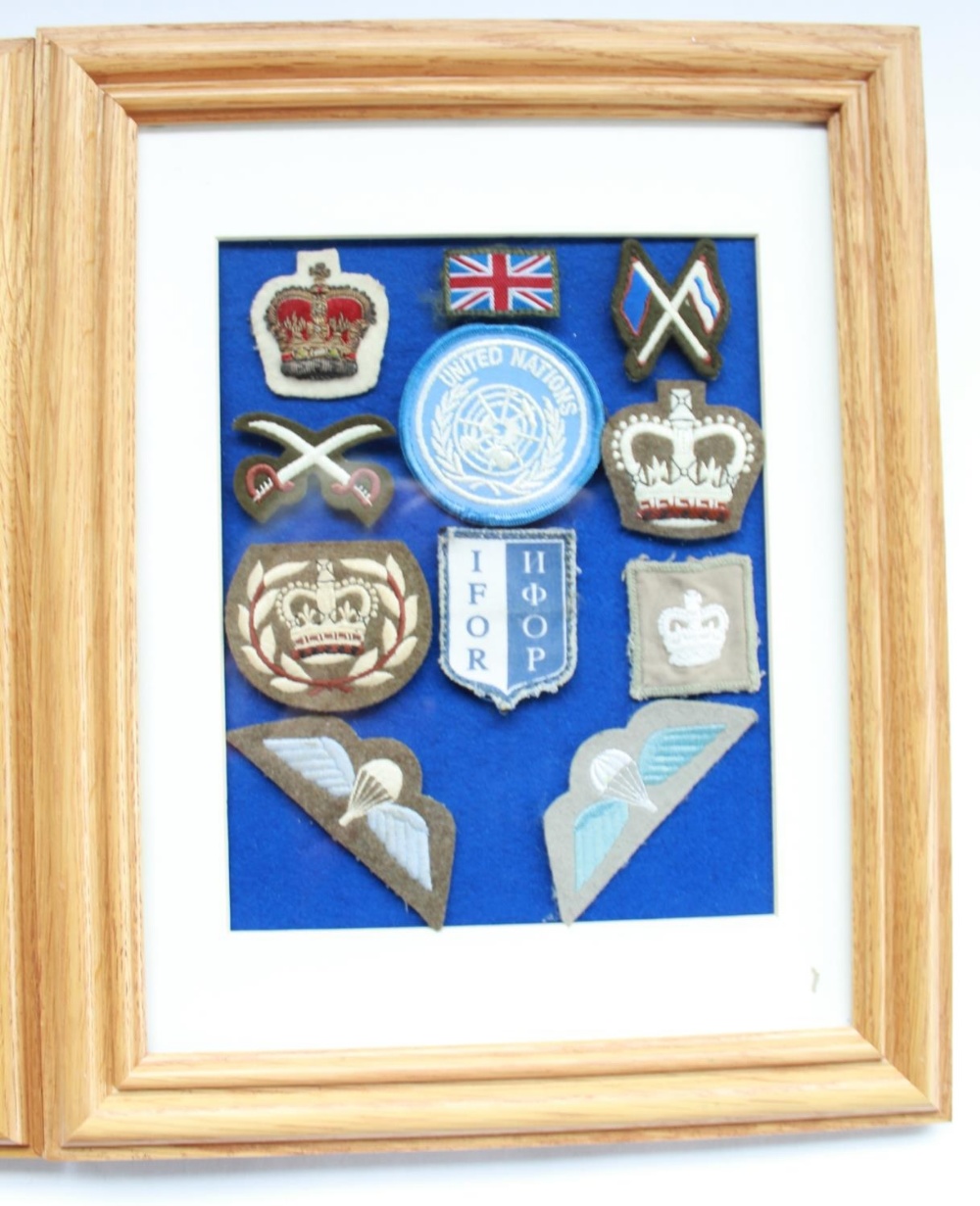 Collection of post WWII British military cloth badges and patches to inc. Para Wings, RAF Regt, UN - Image 3 of 3