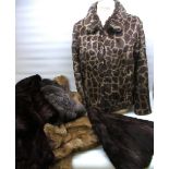 Real and faux fur coats including Astraka, Faulkes - Edgbaston, Henry Holland, in sizes 12-16, and a