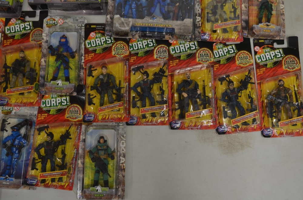 Collection of 28 "The Corps" figure sets, all factory sealed and un-played with. Includes 9 "Elite - Image 4 of 6