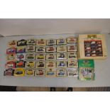 Collection of mostly Lledo "Day's Gone" die-cast model vehicles, 35 indiviually boxed, and a boxed