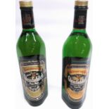 Two 1ltr bottles Glenfiddich pure malt Scotch whisky (2)