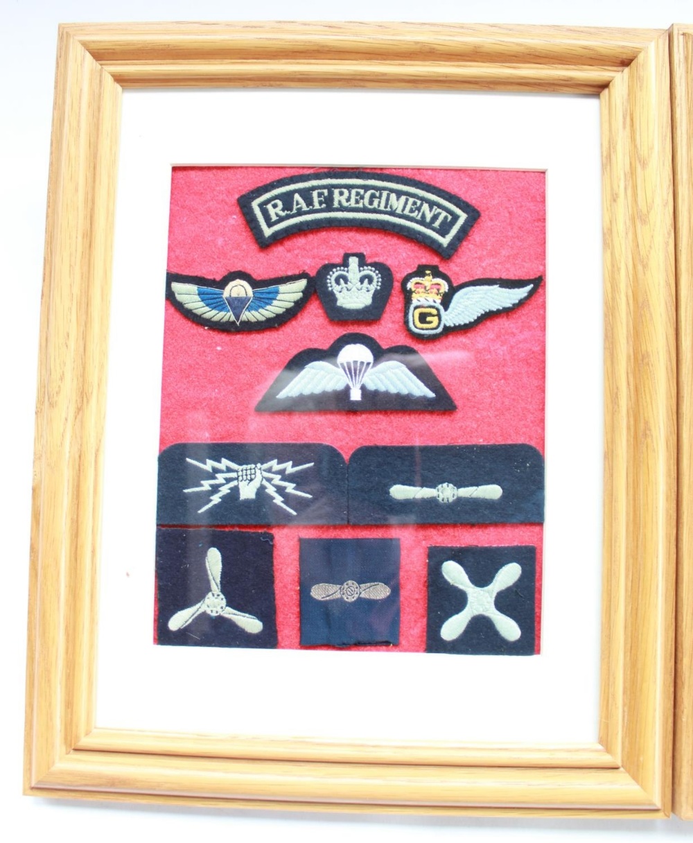 Collection of post WWII British military cloth badges and patches to inc. Para Wings, RAF Regt, UN - Image 2 of 3