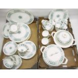 Comprehensive Coalport Revelry-Adam Green dinner, tea and coffee service (2 boxes)