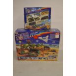Bluebell Toys "Zero Hour" monorail playset with Action Task Force (incomplete-some vehicles and