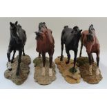 Group of four Royal Doulton figures - "Black Bess" BA179, and three others (4)