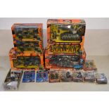 5 Combat Force boxed playsets including Battle Tank set (Try Me action function will need new