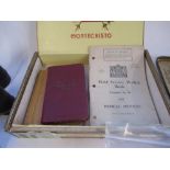 Collection of Vintage Playing cards and games, and two small Swiss musical boxes etc (qty)