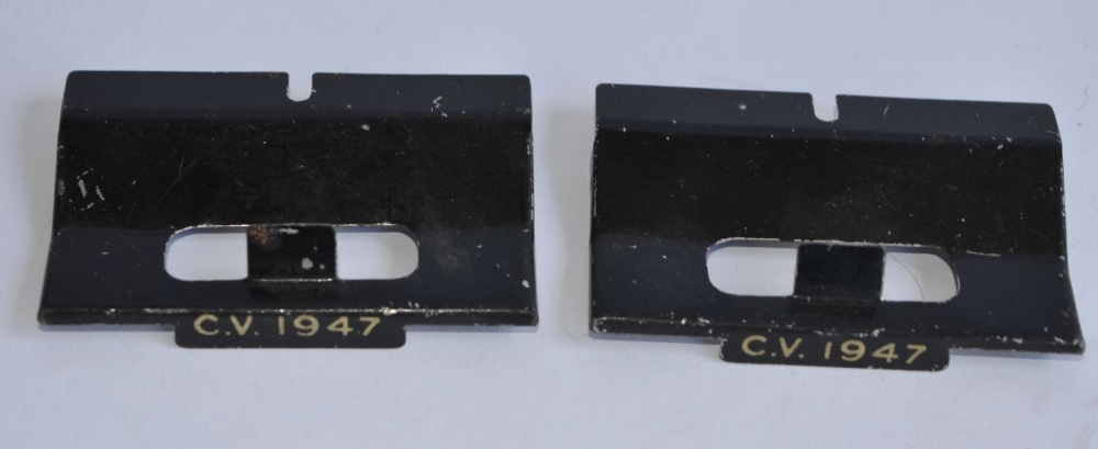 2 disassembled vintage Chad Valley Ubuilda tinplate clockwork Burnett 2 door coupe models. A/F, - Image 5 of 5