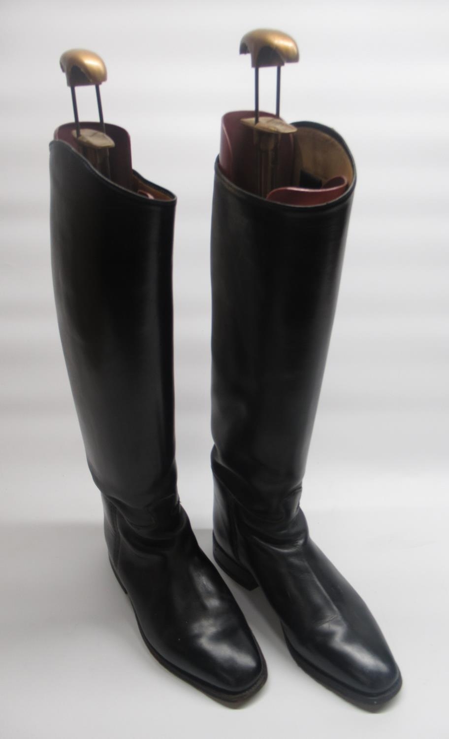 Pair of leather riding boots, size 6 1/2