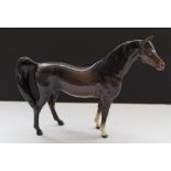 Beswick Arab Xayal in charcoal grey (possible restoration to tail)