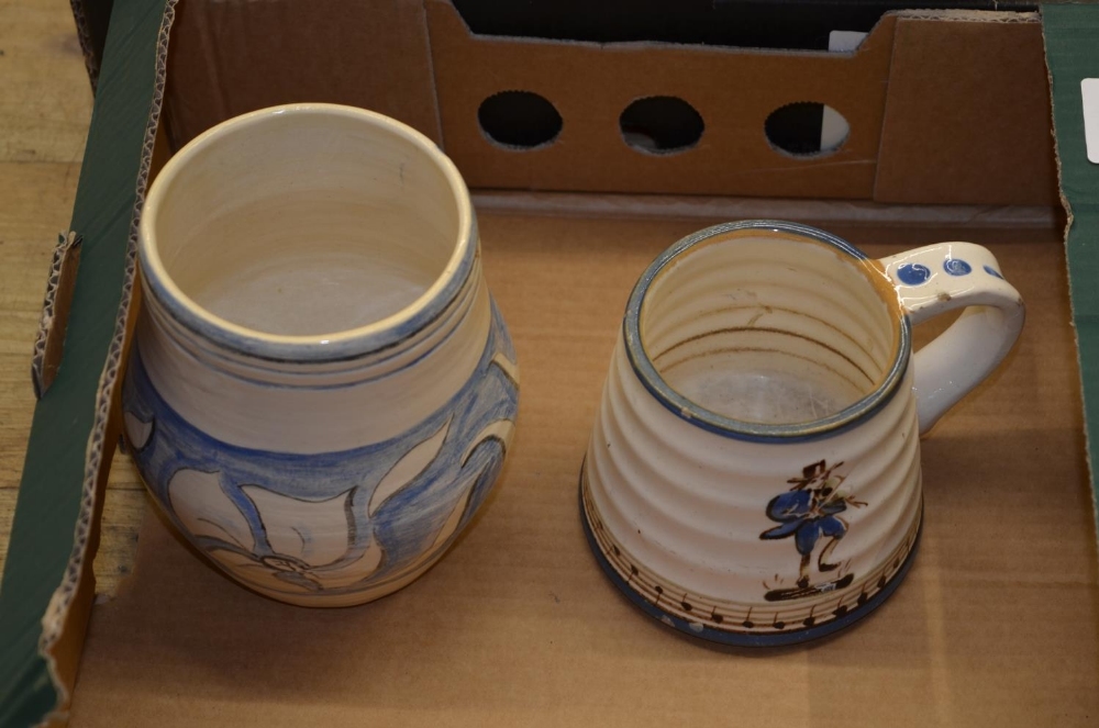 Large collection of ceramics including Toby jugs, porcelain candlesticks, cats and kittens, blue and - Image 4 of 7