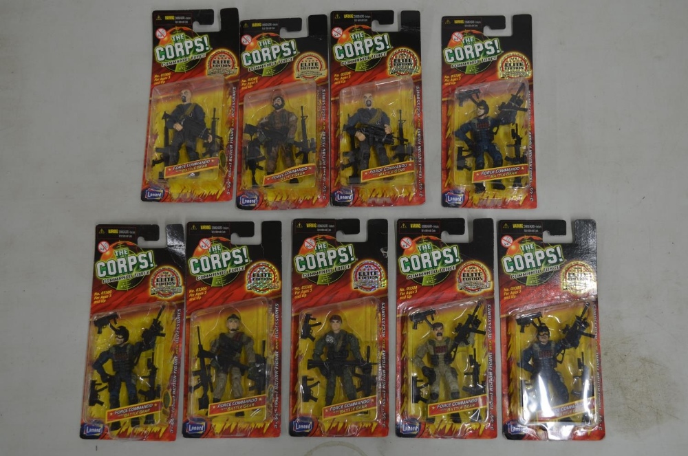 Collection of 28 "The Corps" figure sets, all factory sealed and un-played with. Includes 9 "Elite - Image 6 of 6