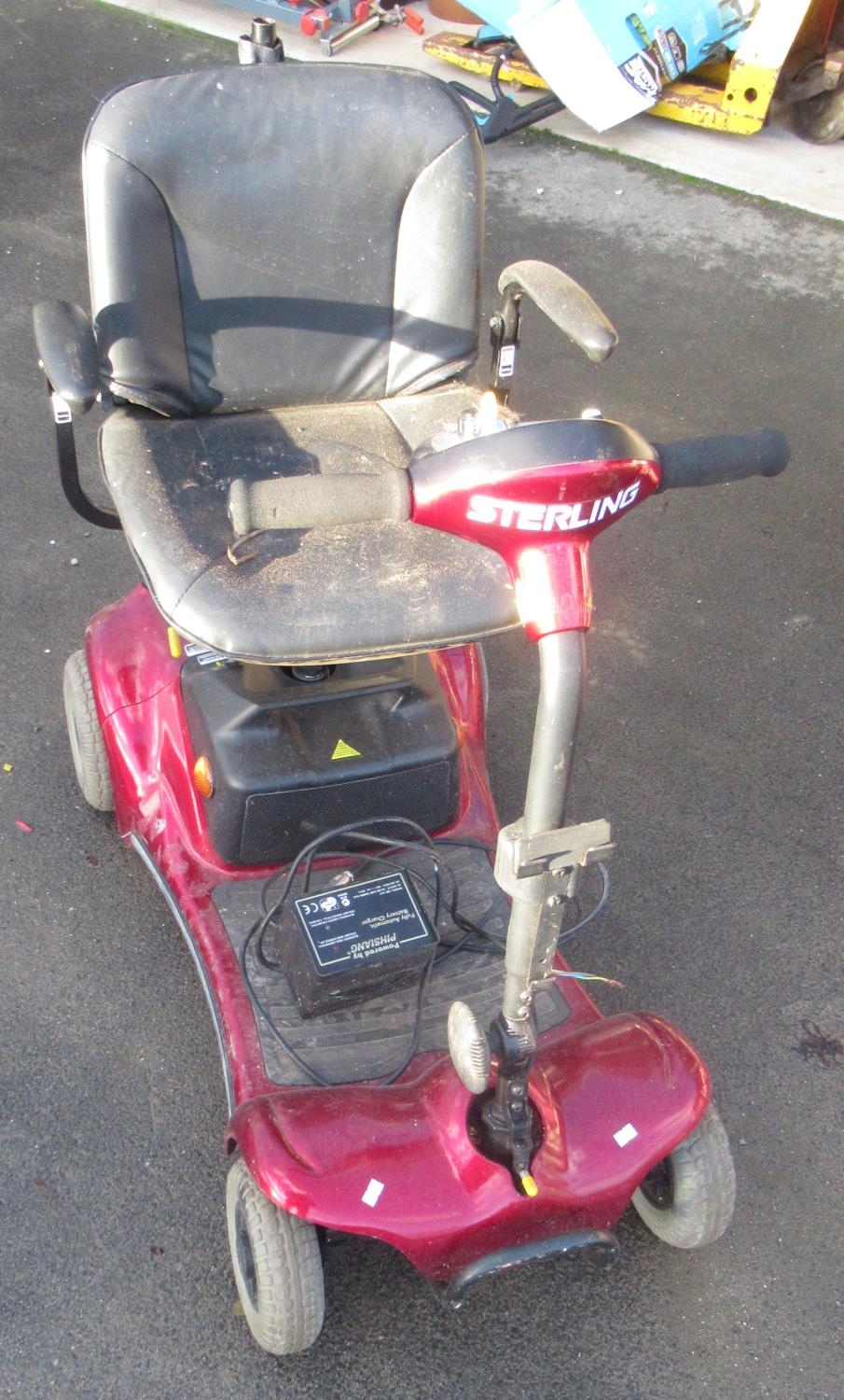 WITHDRAWN - Sterling Pearl mobility scooter (untested)