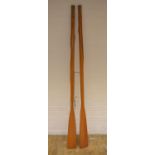 Pair of oars, L182cm