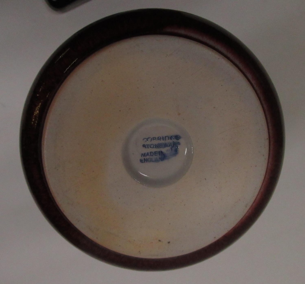 Cobridge stoneware vase with oxblood glaze, manufacturer's mark to base, H23cm - Image 2 of 2