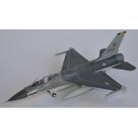 A Franklin Mint 1/48 USAF F-16 die-cast model. No box etc, model dusty but in otherwise excellent