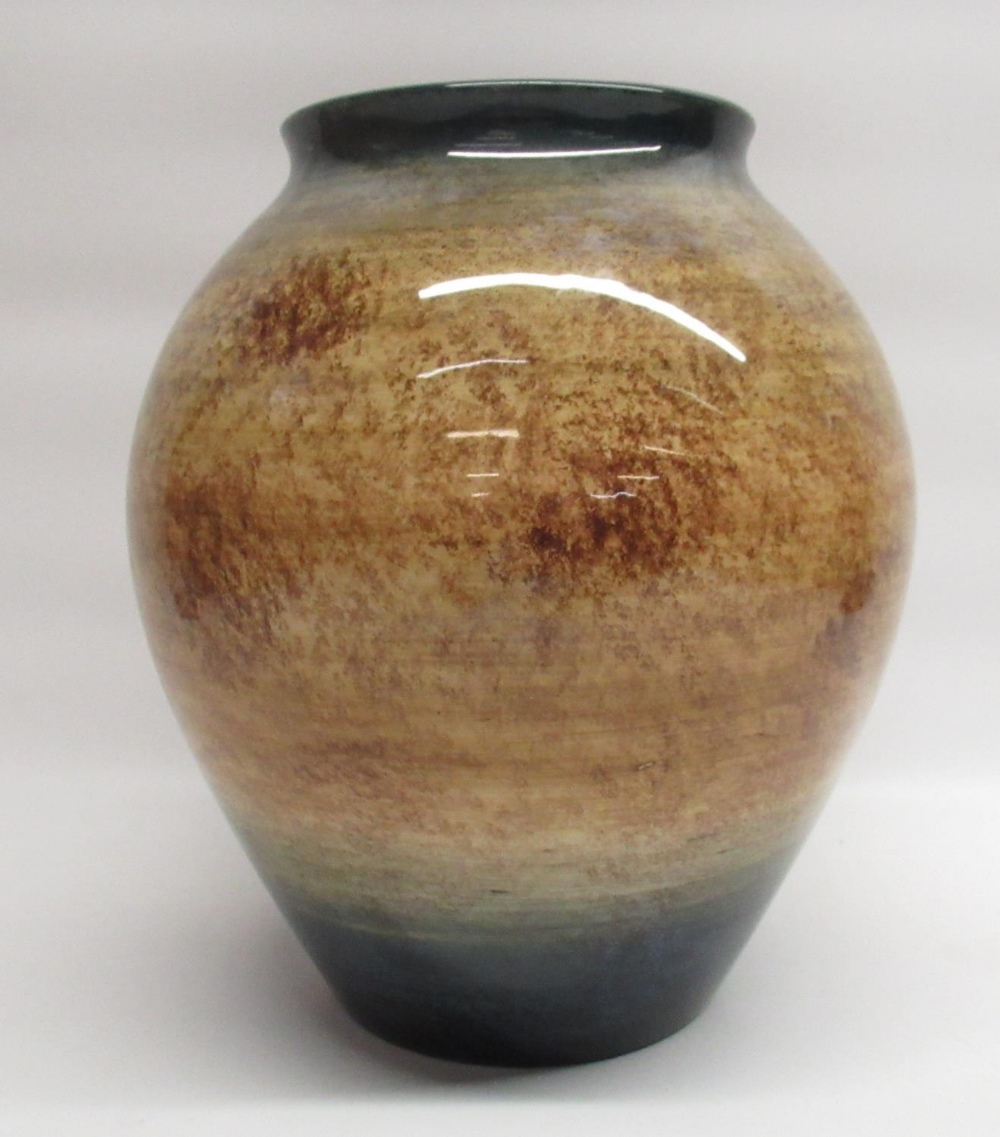 Large Moorcroft trial vase, marks to base 'MOORCROFT' ' TRIAL 14.9.98', H27cm