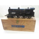 Live steam locomotive, scratch built to work as fully functional model with quality undercarriage