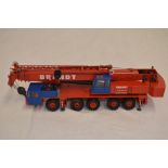 1/50 scale diecast Demag AC335/435 mobile telescopic crane model by Conrad (model no 2081). Detailed