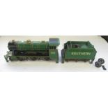Live steam locomotive, scratch built to work as fully functional model with quality undercarriage