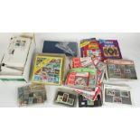 Collection of FDCs, ACE stamp series booklets, loose stamps books etc