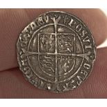 Henry VIII silver groat, second coinage, lis mark, c1526-1544