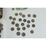 Selection of mixed coinage, mostly UK non-silver content QV to ERII of various denominations, some