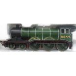 Boxed part set of a mainline steam Hornby 00 gauge engine consisting of 844 engine with tender and 2