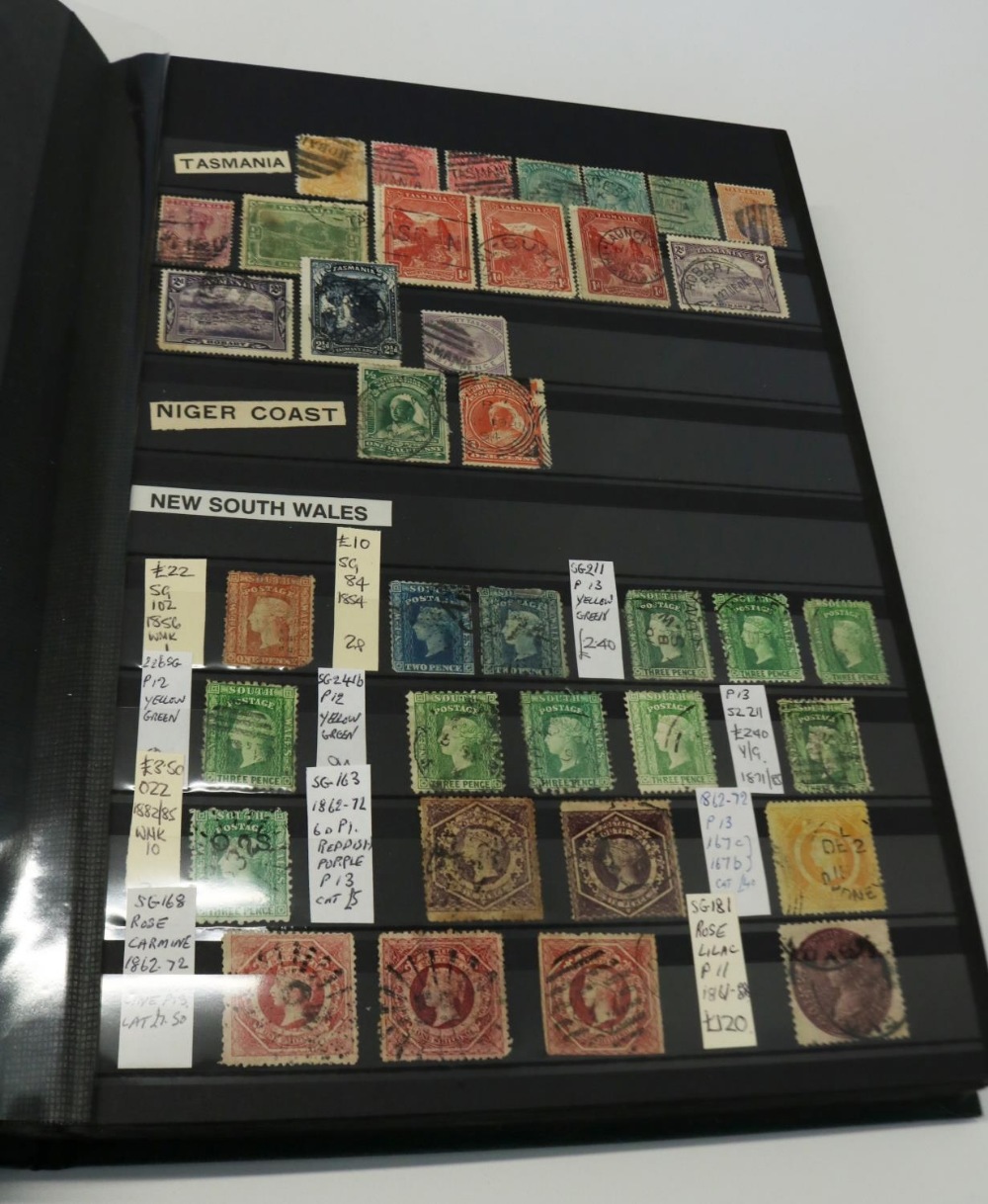 Comprehensive mostly Commonwealth stamp album inc. various nations and date ranges from Victorian - Image 2 of 6