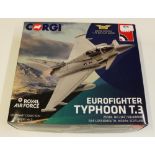 Corgi The Aviation Archive 1:72 scale Eurofighter Typhoon T.3, ZK380, no. 2 (AC) Squadron, RAF