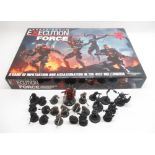 Warhammer 40k- Assassinorum Execution Force, with figures from box semi-painted