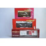 3 boxed Bachmann G gauge railway wagons including stock car with horse. All wagons have been re-
