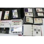 Large quantity of various assorted first day covers in album and loose inc. 21st birthday of Her