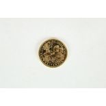 2009 Britannia £100 one ounce (1 ozt) of fine gold coin
