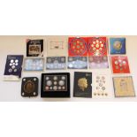 Collection of UK date set coin collections to inc. Royal Mint 2014 Definitive, 2008 UK proof, 4th