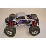 An HPI Savage 21 1/8 scale nitro radio control off road car. Not tested, A/F. With instructions,